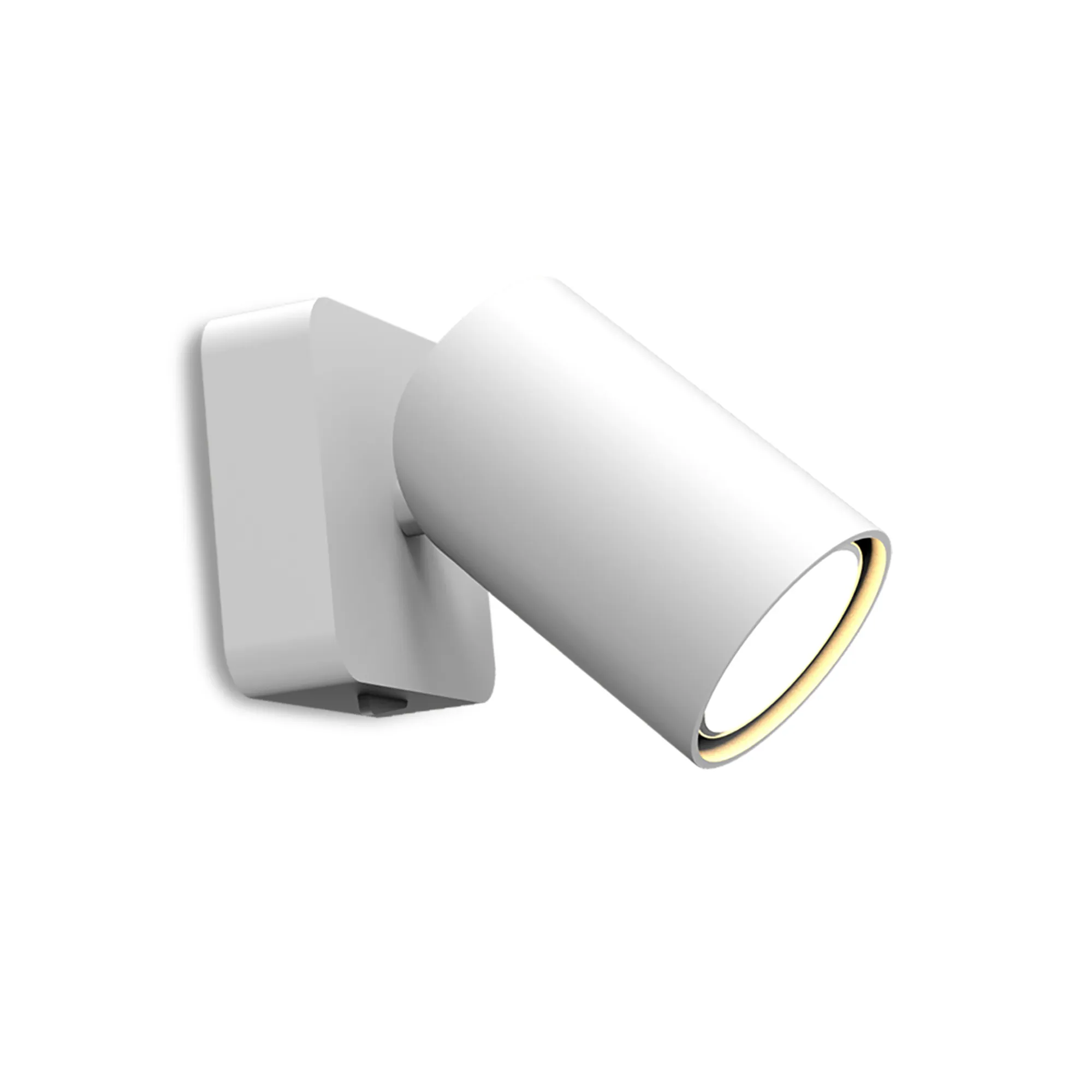 M6284  Sal 1 Light Switched Wall Lamp GU10 Matt White